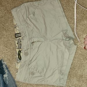 Free Style tan shorts
